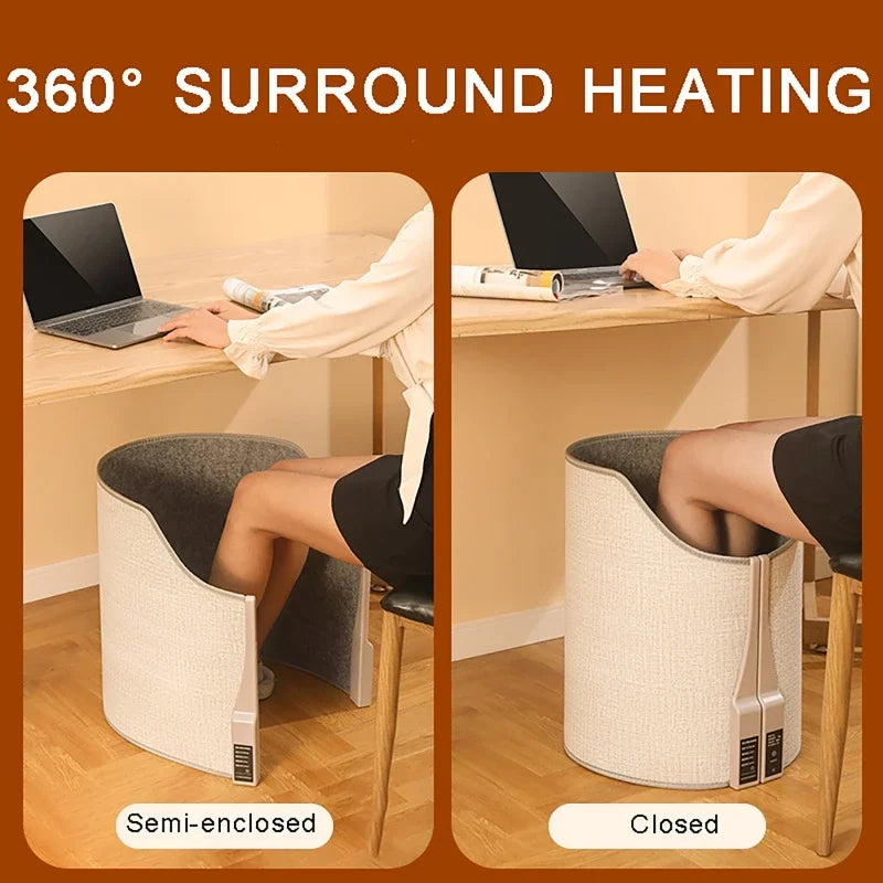 folding electric heating foot warmer cozy