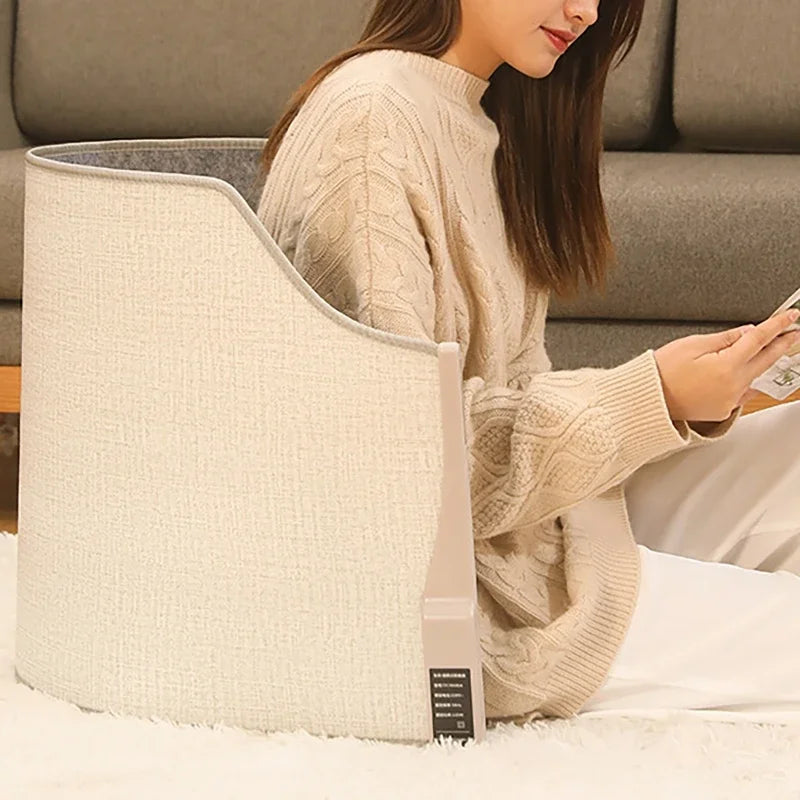 folding electric heating foot warmer cozy