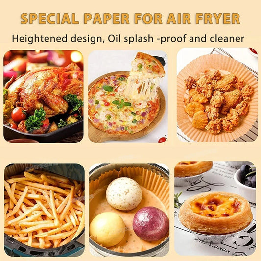 50/100Pcs Air Fryer Paper